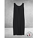 PLUS BASICS Mouwloze Jurk Zwart